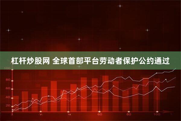 杠杆炒股网 全球首部平台劳动者保护公约通过